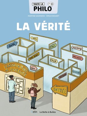cover image of Toute la philo en BD--La vérité